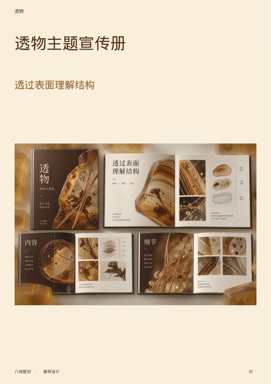透物主题宣传册