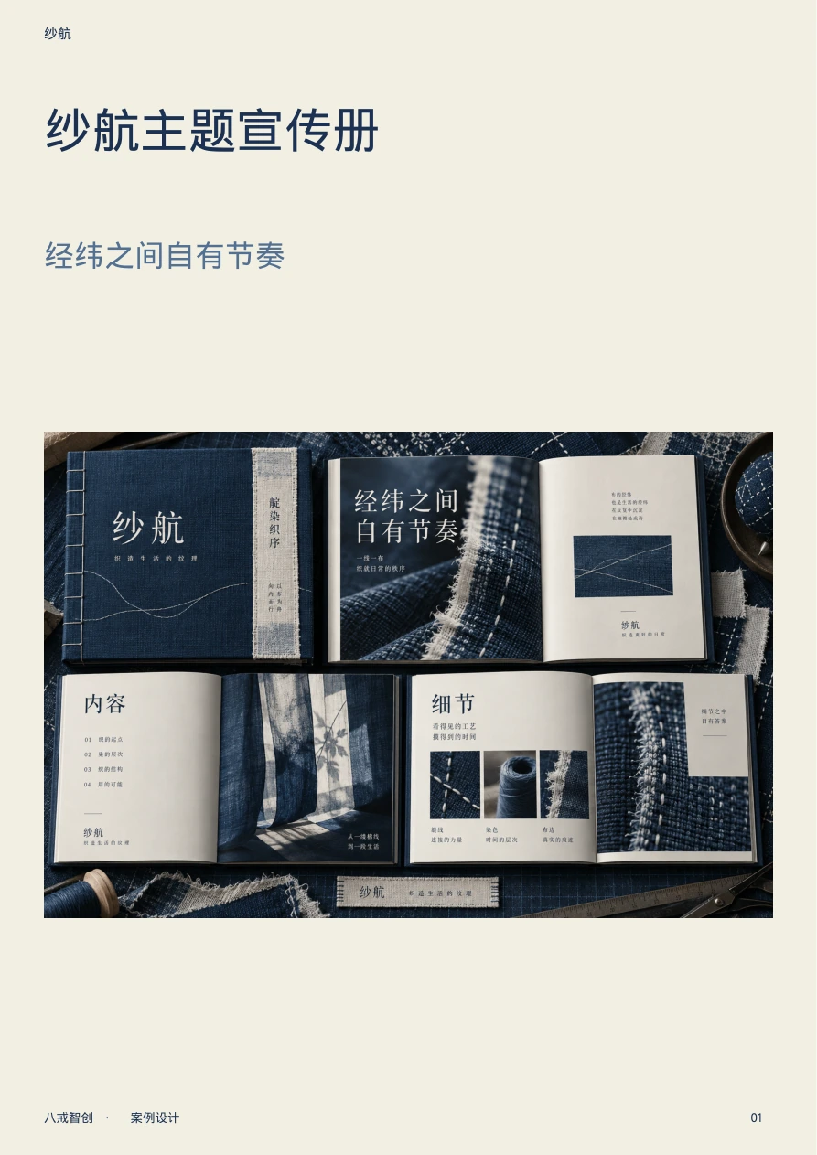 纱航主题宣传册