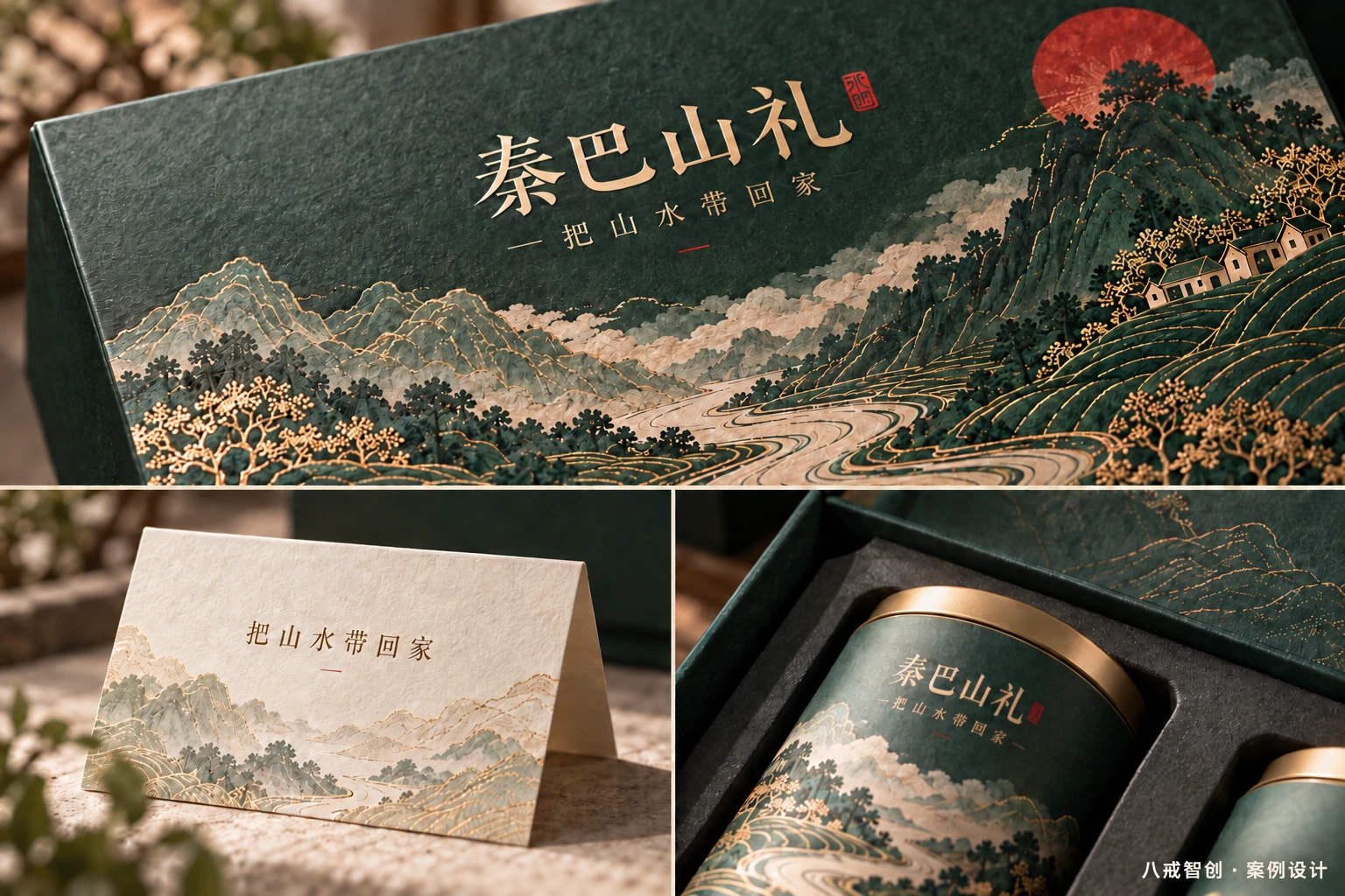 秦巴山礼｜地方特色礼盒 · 设计展示 4