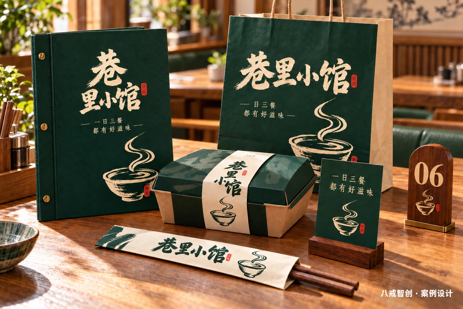 巷里小馆｜餐饮门店形象 · 设计展示 3