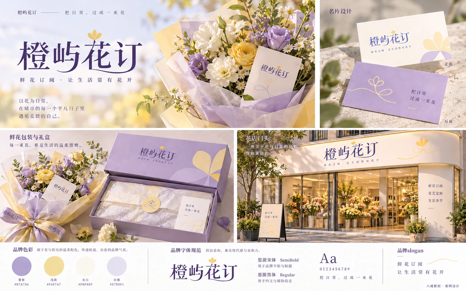 橙屿鲜花订阅