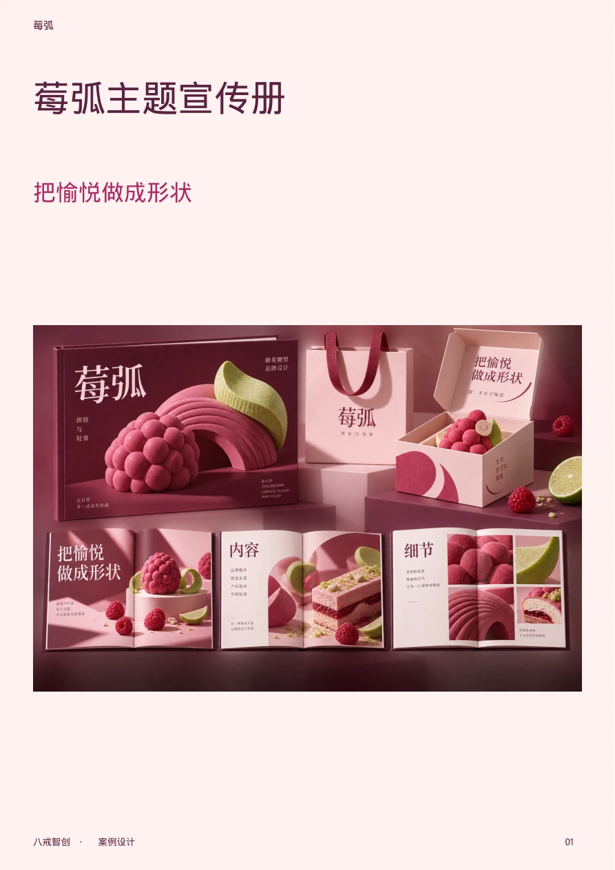 莓弧主题宣传册