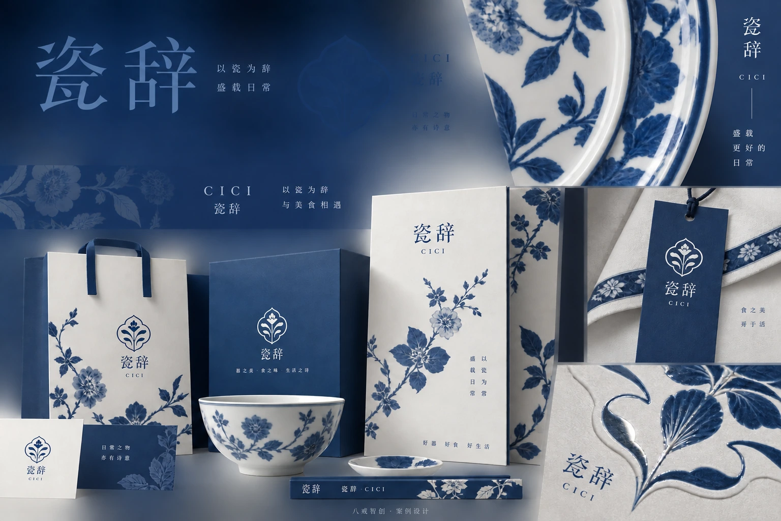 瓷辞品牌形象