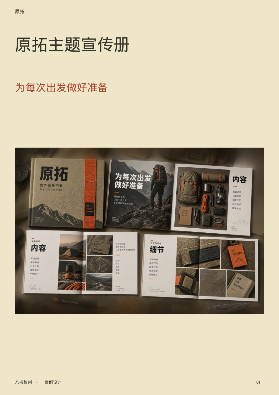 原拓主题宣传册