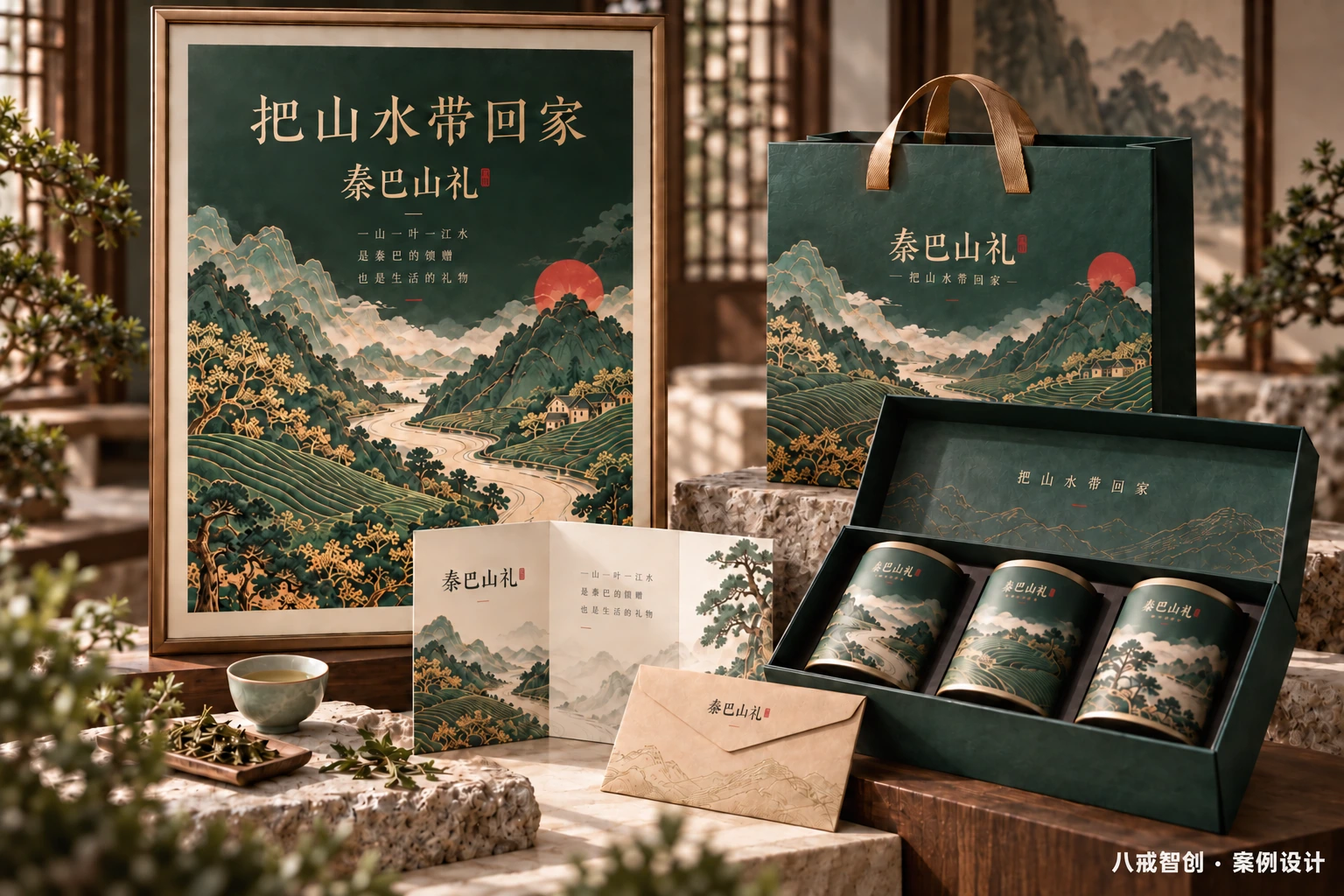 秦巴山礼｜地方特色礼盒 · 设计展示 3