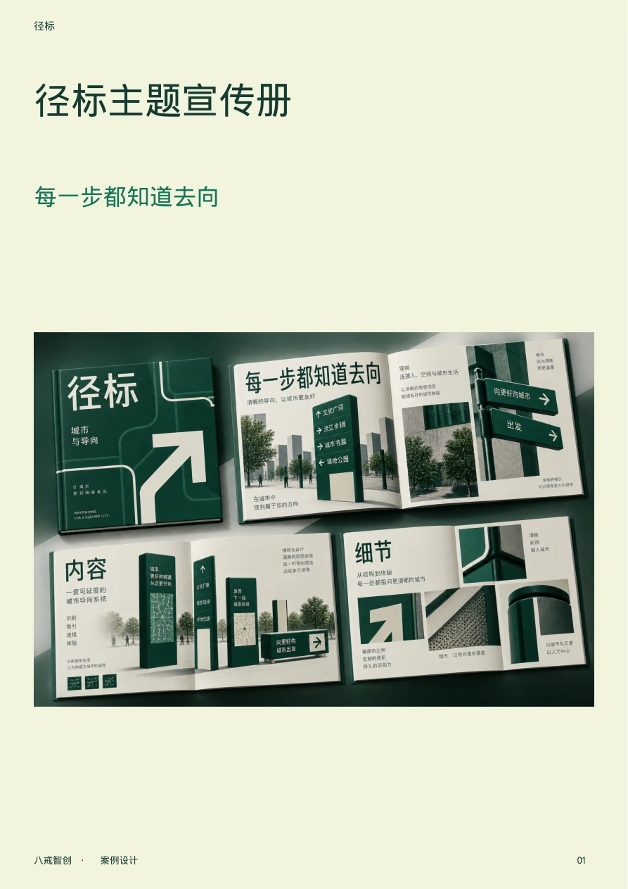 径标主题宣传册