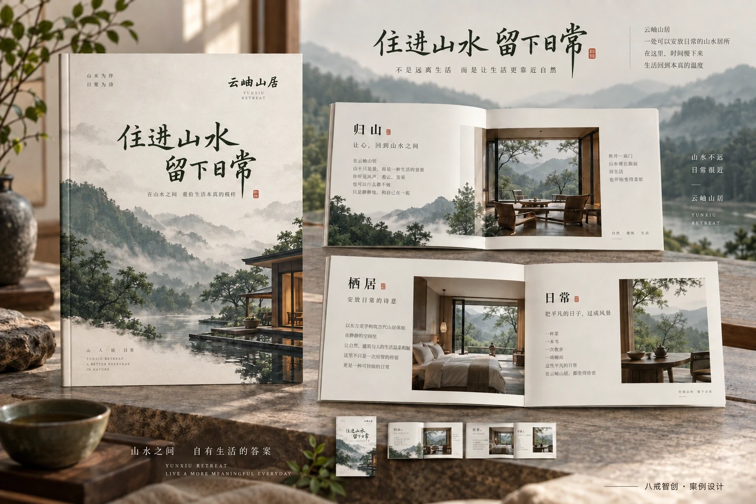 云岫山居｜山居宣传册