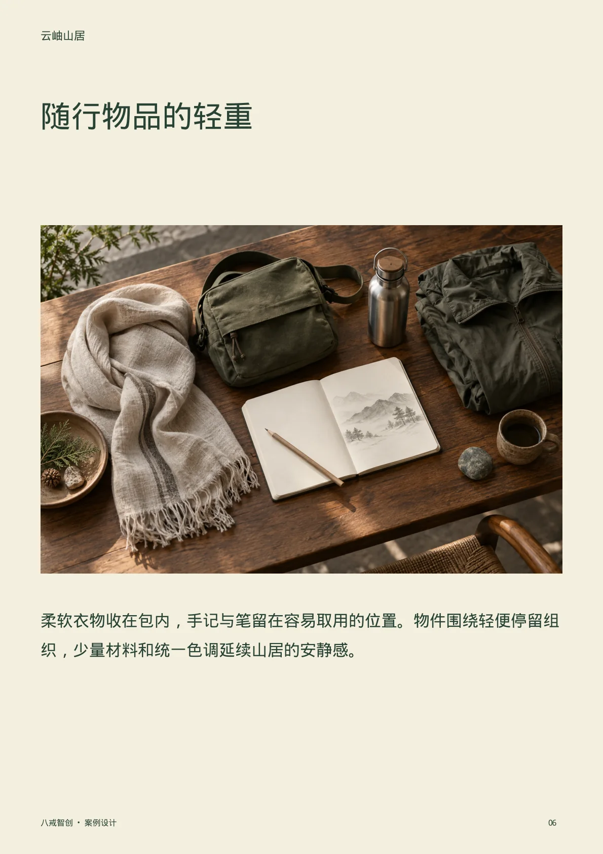 物件 · 随行轻量