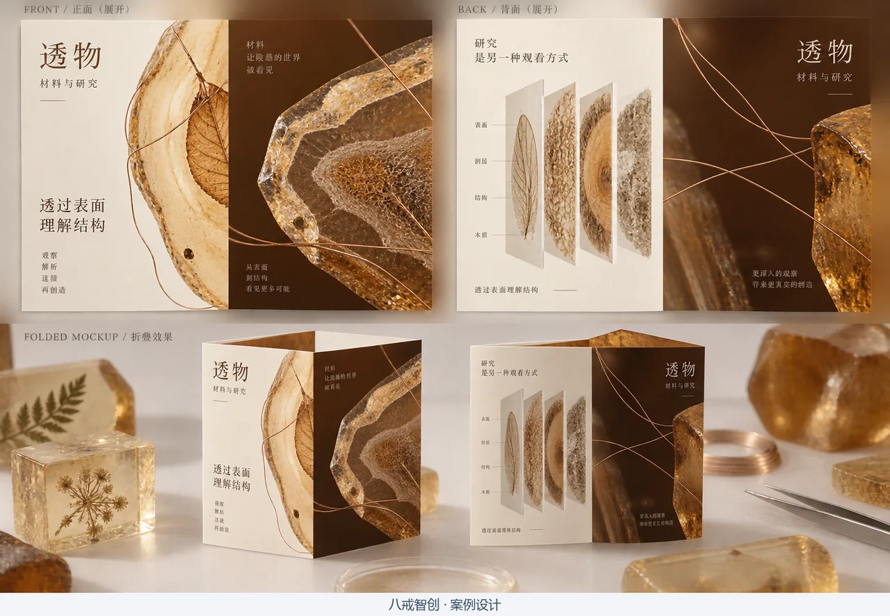 透物主题折页