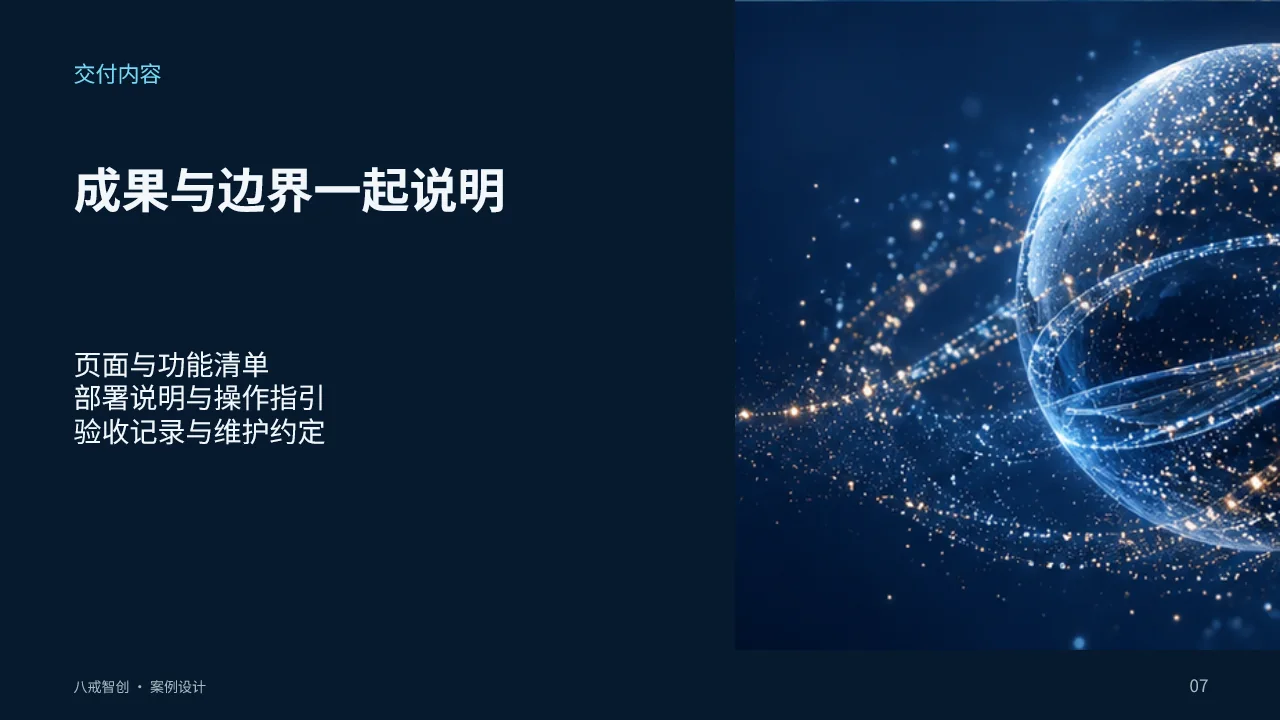 成果与边界