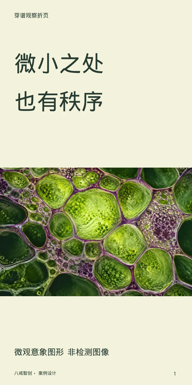 芽谱主题折页 第1页