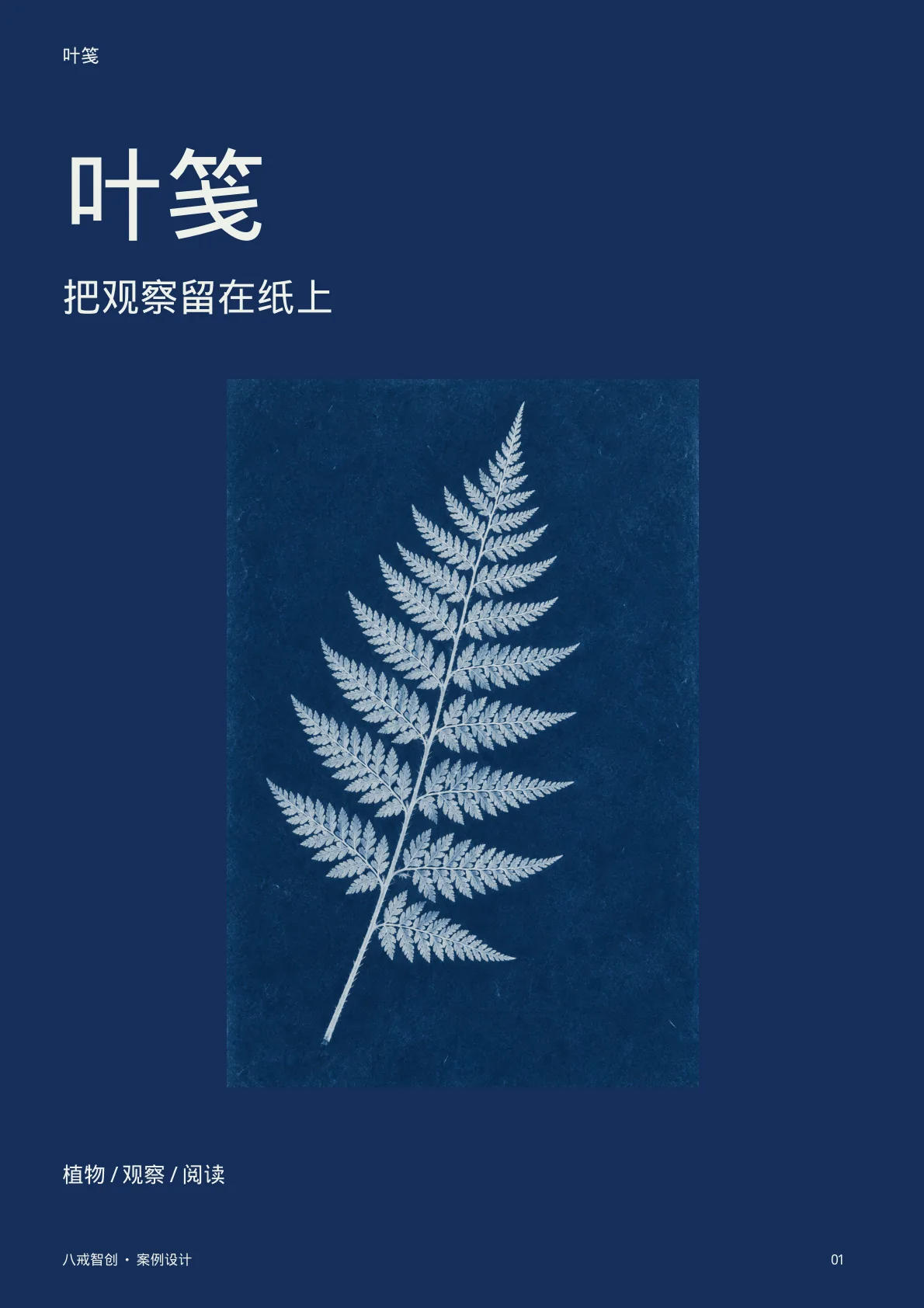 叶笺主题宣传册 第1页